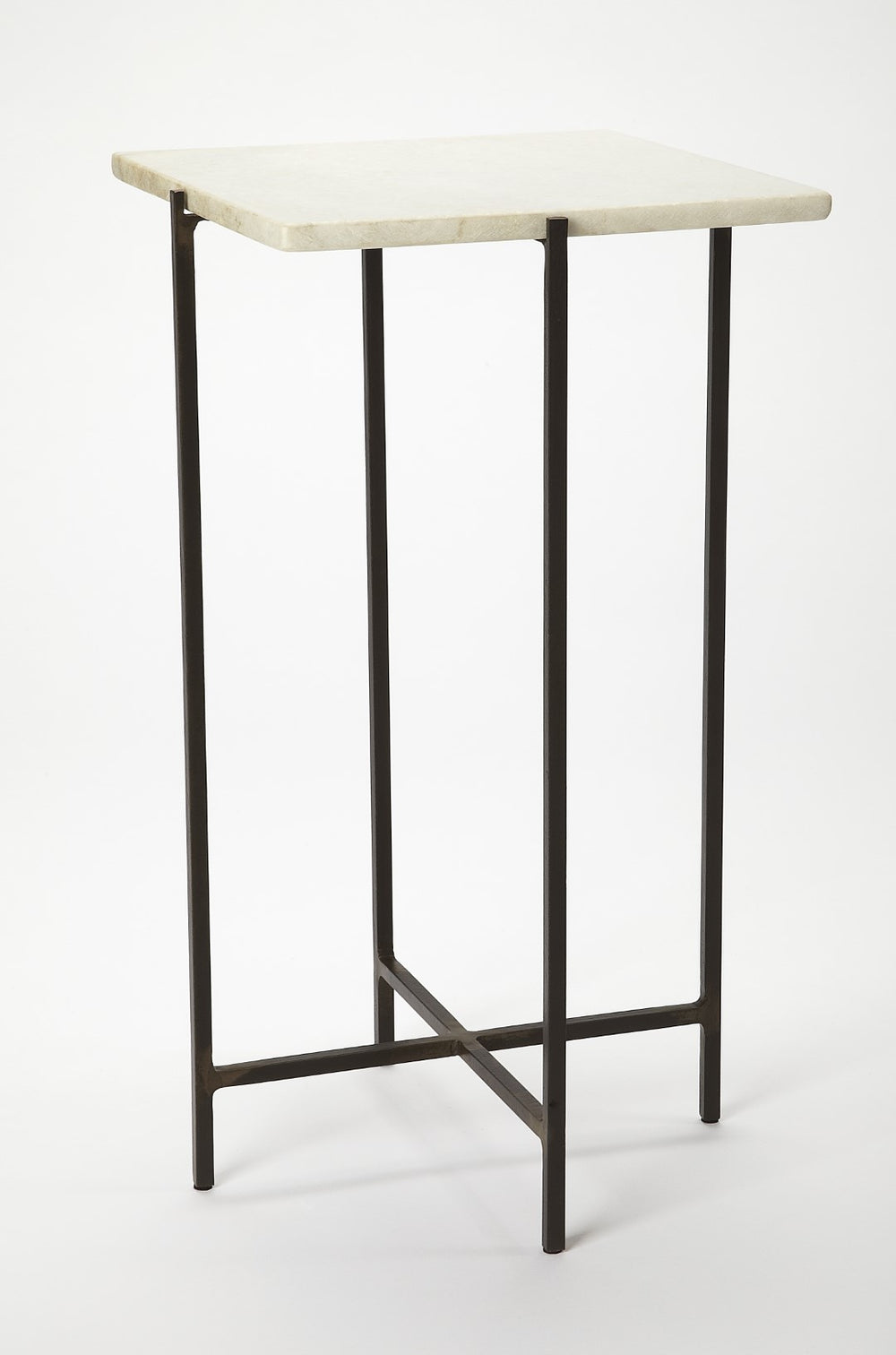 Butler Specialty Nigella Square Marble & Metal Accent Table 5246389