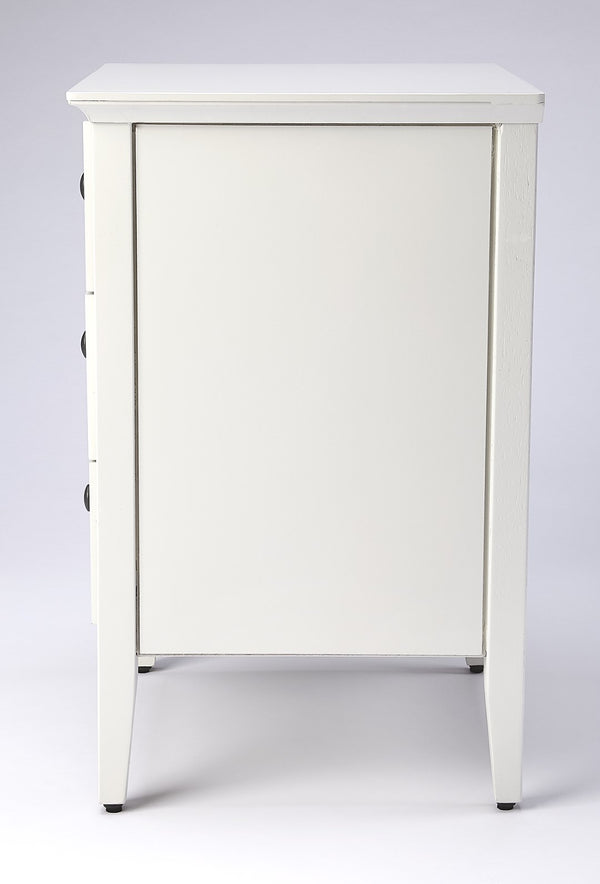 Butler Specialty Kinsley Glossy White Nightstand 5249304