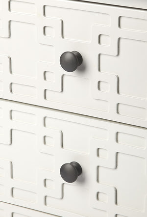 Butler Specialty Kinsley Glossy White Nightstand 5249304