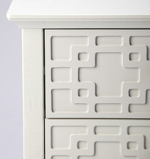 Butler Specialty Kinsley Glossy White Nightstand 5249304