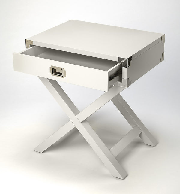 Butler Specialty Anew White Campaign Side Table 5258288
