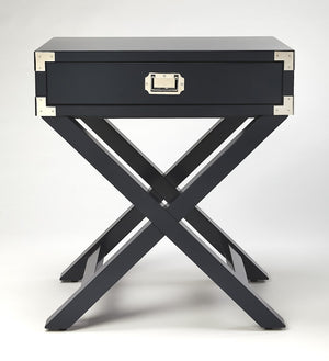 Butler Specialty Anew Blue Campaign Side Table 5258291