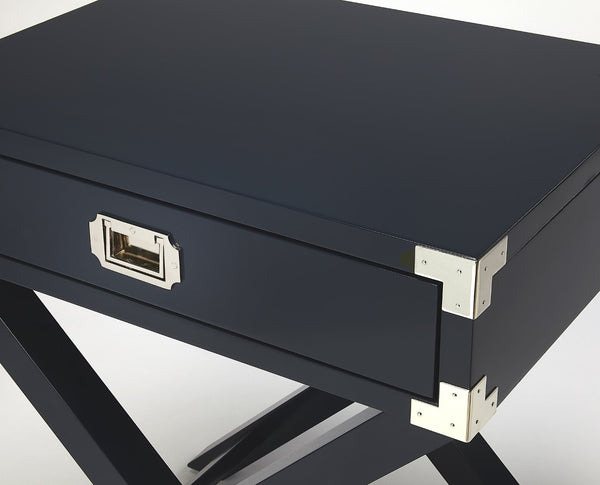Butler Specialty Anew Blue Campaign Side Table 5258291