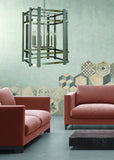 6-Light Polished Nickel Arcadia Chandelier