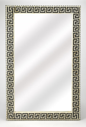 Butler Specialty Eternity Black Bone Inlay Wall Mirror 5267318