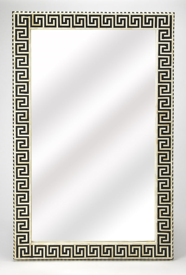 Butler Specialty Eternity Black Bone Inlay Wall Mirror 5267318