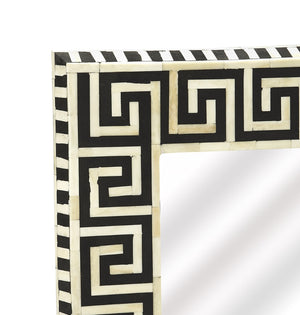 Butler Specialty Eternity Black Bone Inlay Wall Mirror 5267318