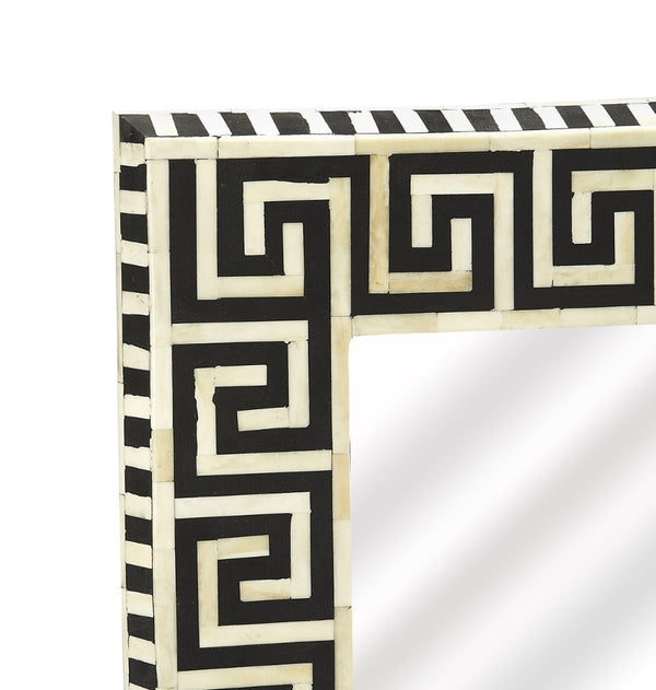 Butler Specialty Eternity Black Bone Inlay Wall Mirror 5267318