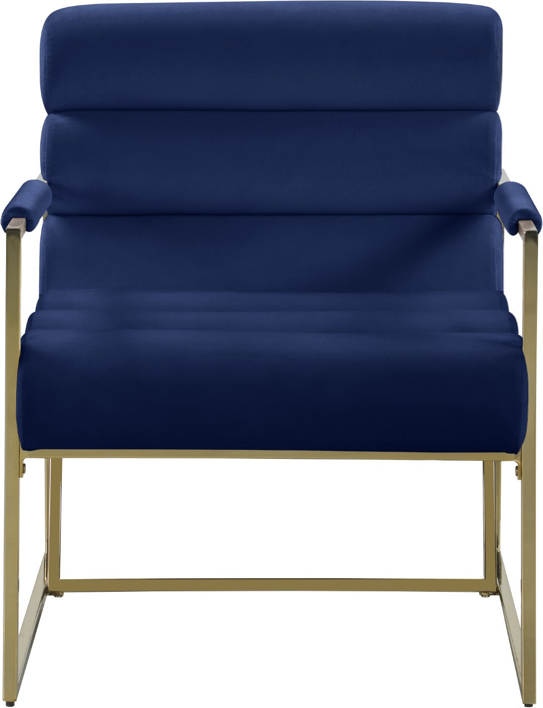 Wayne Velvet Accent Chair - Thumbnail 2