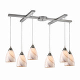 Pierra Configurable Multi Pendant - Satin Nickel