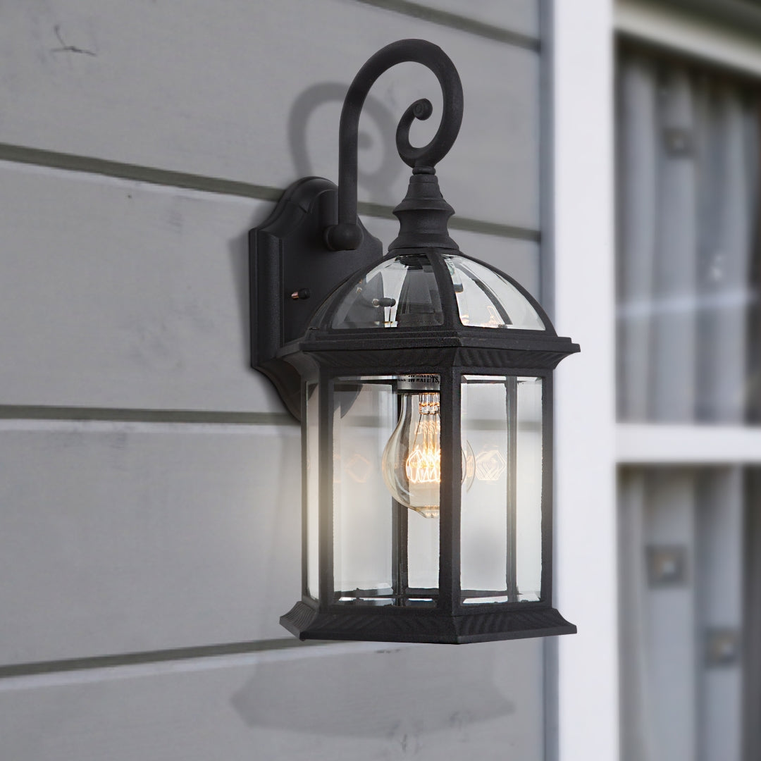 Anita Collection 1-Light Outdoor Wall Lantern - Thumbnail 4