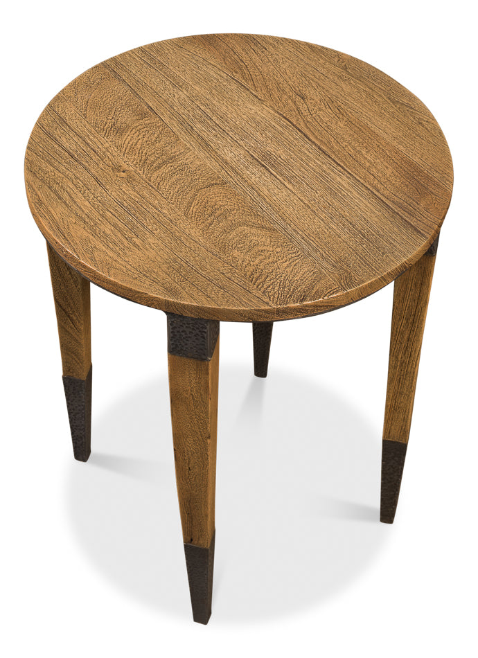 Saber Leg Chairside Table - Round