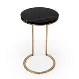 Butler Specialty Shounderia Black Marble  Accent Table 5277402
