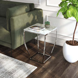 Butler Specialty Haley Marble & Metal End Table 5278220