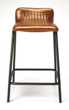 Butler Specialty Ludlow Leather & Metal Counter Stool 5283344