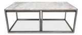 Set Of 3 Nesting Low Tables - Marble Tops