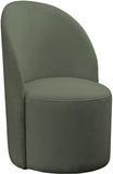 Hautely Boucle Fabric / Engineered Wood / Iron / Foam Contemporary Green Boucle Fabric Accent Chair - 24" W x 26" D x 35" H