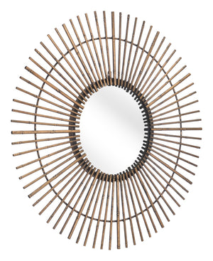 Zuo Modern Dimond Steel, MDF, Glass Modern Commercial Grade Mirror Gold Steel, MDF, Glass