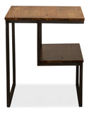 Two Tier Side Table Fruitwood