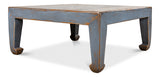 Classic Chinese Coffee Table - Blue
