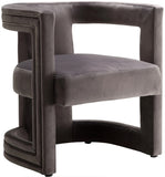 Blair Velvet Contemporary Accent Chair
