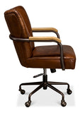 Parker Office Chair - Vintage Cigar Lthr