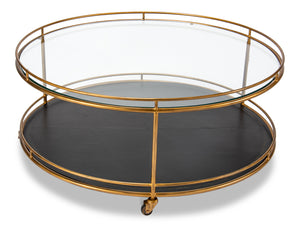 Trolley Round Cocktail Table