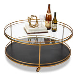 Trolley Round Cocktail Table