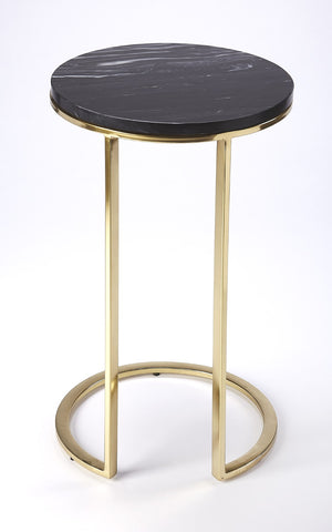 Butler Specialty Martel Marble & Metal Side Table 5315402
