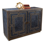 Bel Air Blue Leather Buffet