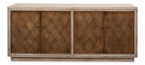 Argyle Sideboard - 4 Doors - Stone Grey