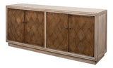 Argyle Sideboard - 4 Doors - Stone Grey