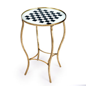 Butler Specialty Judith Antique Gold Game Table 5341025