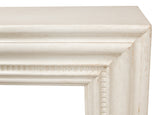 Mantel Console, Antique White