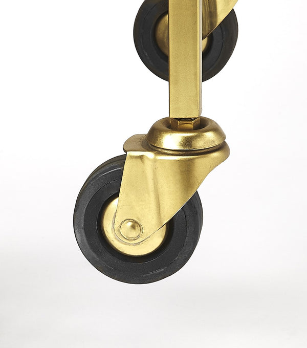 Butler Specialty Arcadia Polished Gold Bar Cart 5347402