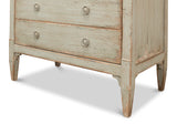 Landry Three Drawer Commode, Sage