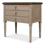 Asher 3 Drawer Commode