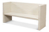 Stacked Bench, Antique White