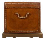 Remington Leather Box On Stand
