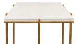 Shagreen Side Table, Osprey White
