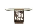 Ocean Club South Sea Dining Table With 60 Inch Glass Top