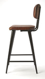 Butler Specialty Saddle Brown Leather Bar Stool 5378344