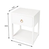 Butler Specialty Lark White End Table 5384304