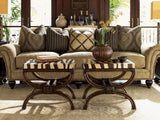 Royal Kahala Striped Delight Accent Table