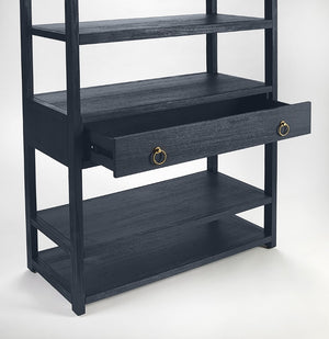 Butler Specialty Lark Navy Blue Etagere 5391291