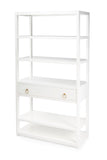 Lark White Etagere