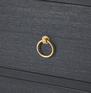 Butler Specialty Lark Navy Blue 3 Drawer Chest 5392291