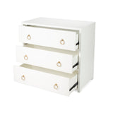 Butler Specialty Lark White 3 Drawer Chest 5392304