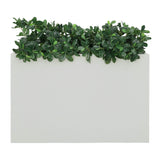 Sagebrook Home Transitional Ec Metal Planter Box - White 14102 White Iron