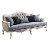 Ciddrenar Transitional Sofa with 5 pillows Fabric(Cost: $5.5 USD/m) 54310-ACME